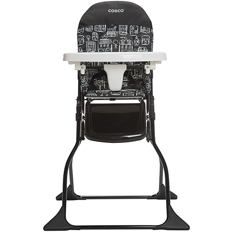 Photo 1 of Cosco Simple Fold Full Size High Chair With Adjustable Tray