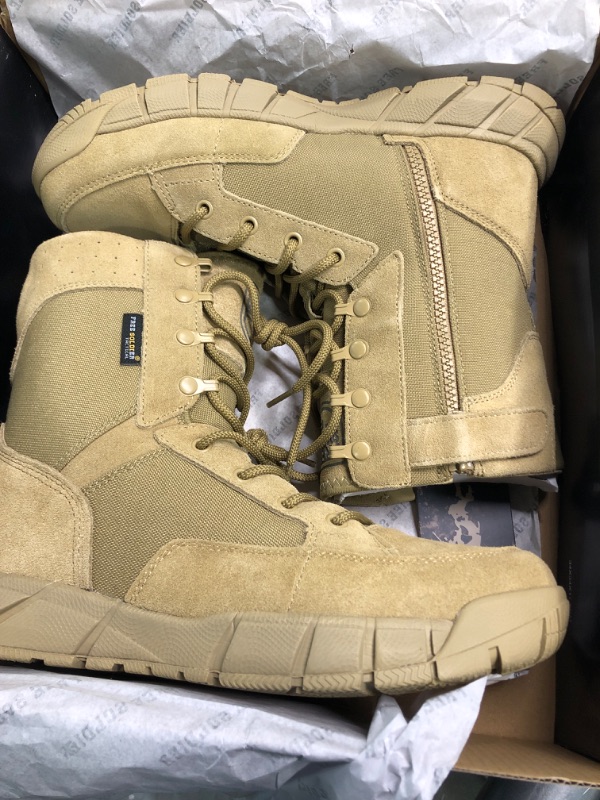 Photo 3 of ANTARCTICA Men's Lightweight Military Tactical Boots for Hiking Work Boots