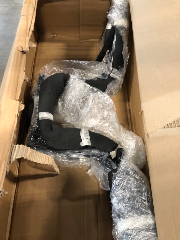 Photo 1 of WeiSen Gloss Black 10" Ape Monkey Hangers Handlebar 1-1/4" Handle Bars Compatible with Harley Dyna Softail Sportster XL 883 1200 ? Touring Road Glide/Road King 10'' Black