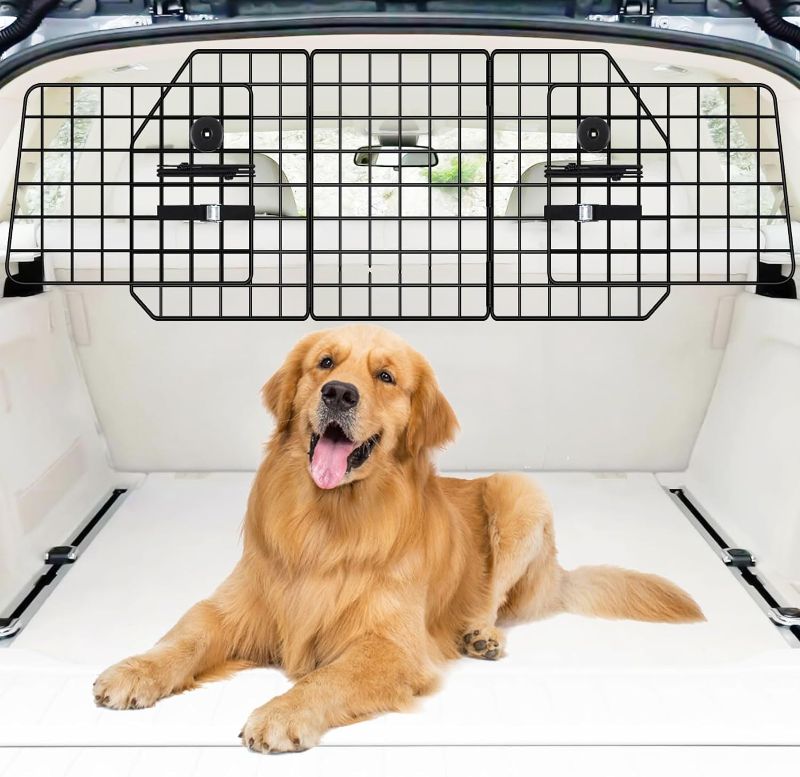 Photo 1 of 
FEED GARDEN Adjustable Dog Car Barrier for SUVs,Cars,Vehicles, Trucks, Universal-Fit Pet Divider Gate Large Pet Barrier for Cargo Area 36.6" to 59"...