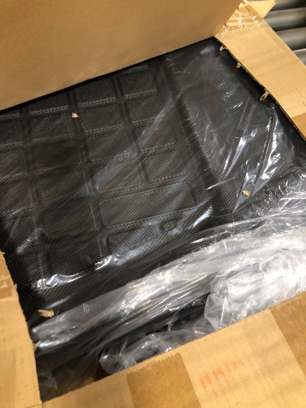 Photo 3 of SUPER LINER Tesla Model 3 Floor Mats Complete Set Custom Fit 2021 2022 2023 All-Weather Cargo Liner Rear Cargo Tray Trunk Floor Mat Interior Accessories