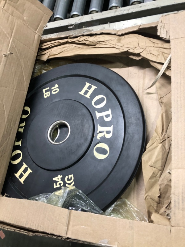 Photo 1 of BalanceFrom Cast Iron Olympic 2-Inch Weight Plate, Single or Pair 10 Pounds Pair