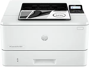 Photo 1 of HP LaserJet Pro 4001dw Wireless Black & White Printer, Works with Alexa