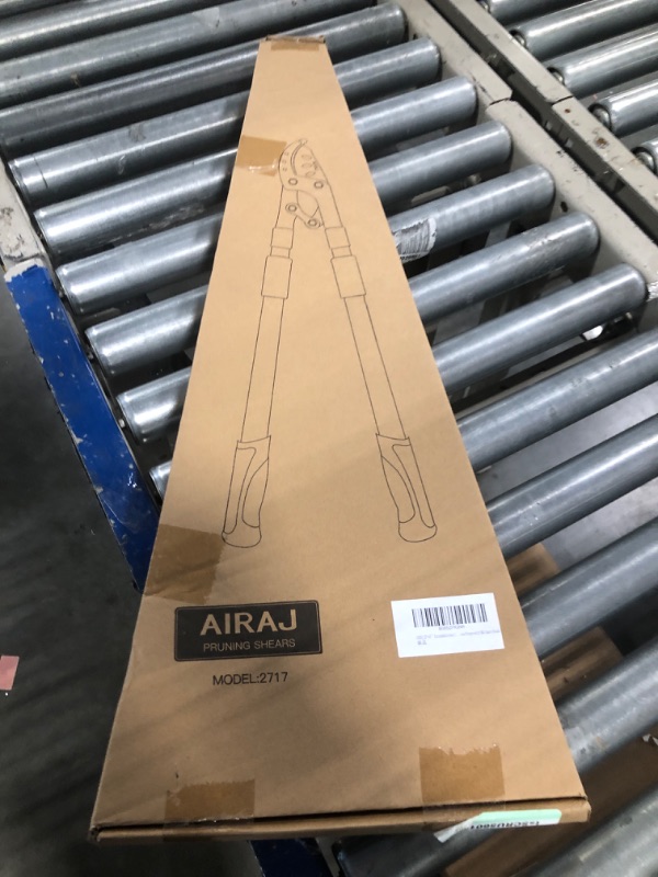 Photo 2 of AIRAJ 27-41'' Extendable Anvil Loppers Heavy Duty with Compound Action, Tree Trimmer with 2 Inch Cutting Capacity, Chops Thick Branches Ease,Heavy Duty Tree Pruner with SK5 Spare Blade