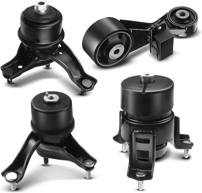 Photo 1 of A-Premium 4PCS Engine Motor Mount and Transmission Mount Set Compatible with Toyota Camry 2010-2011 L4 2.5L, Replace# A62009 A4295 A62062 A4288
