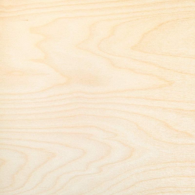 Photo 1 of 6mm 1/4" x 12" x 12" B/BB Baltic Birch Plywood (45pcs) - Perfect for Arts & Crafts, School & DIY Projects, Drawing, Painting, Wood Engraving, Wood Burning & Laser Projects - Cherokee Wood Products
