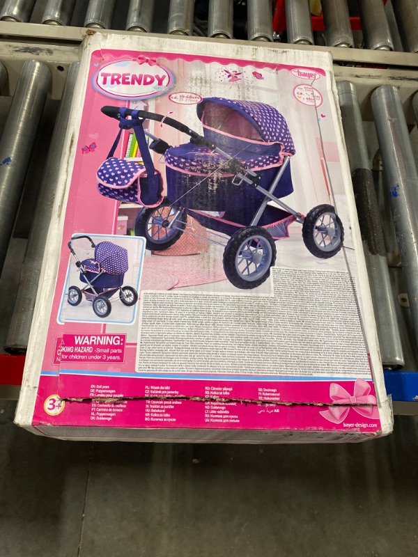 Photo 2 of Bayer Baby Doll Trendy Pram Purple