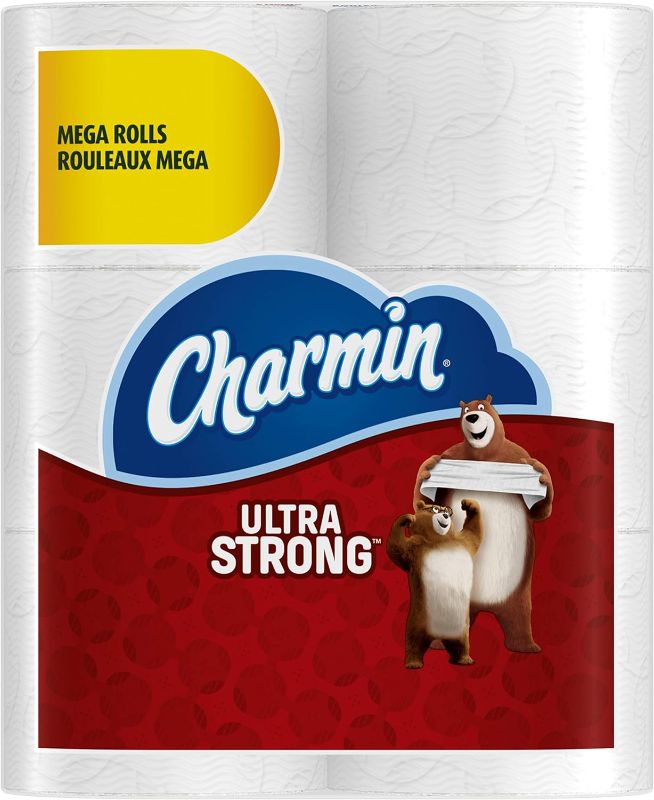 Photo 1 of Charmin Ultra Strong Mega Roll Toilet Paper, 24 Count
