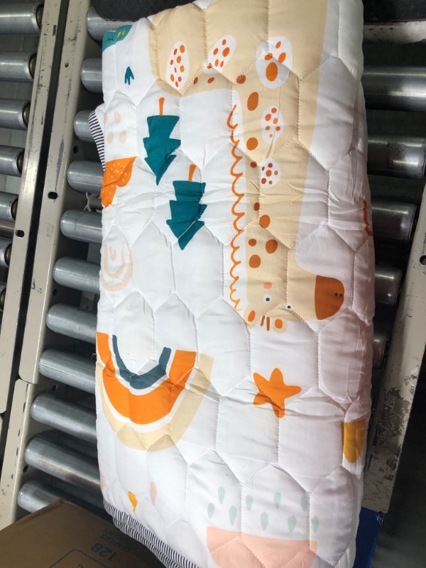Photo 1 of Baby Play Mat 50" X 50",Foldable Baby Play Mat, Non-Slip Cushioned Baby Playpen Mat for Playing, Baby Playmat Floor Mat for Infants, Babies, Toddlers,Machine Washable for Easy Care. 50*50 Forest Party