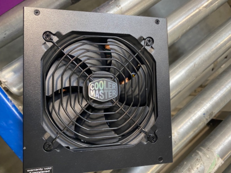 Photo 1 of Cooler Master MWE Gold 850 V2 Full Modular, 850W, 80+ Gold Efficiency, 2 EPS Connectors, 120mm HDB Fan, Semi-fanless Operation, 5 Year Warranty