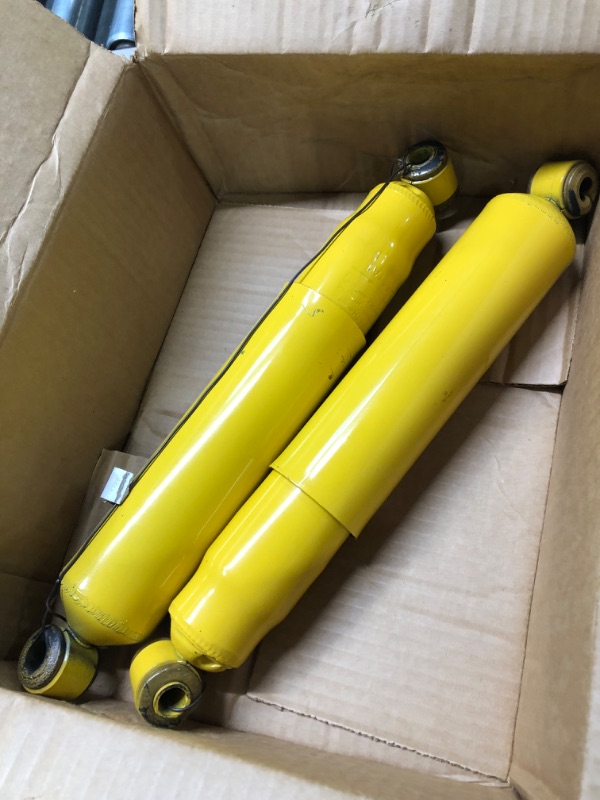 Photo 3 of Monroe Shocks & Struts Gas-Magnum 34690 Shock Absorbers, Set of 2, Yellow 