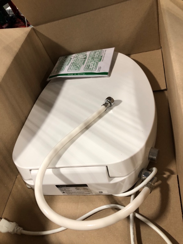 Photo 2 of American Standard 8019A60GPC.020 AquaWash 2.0 Electric Bidet Seat, White