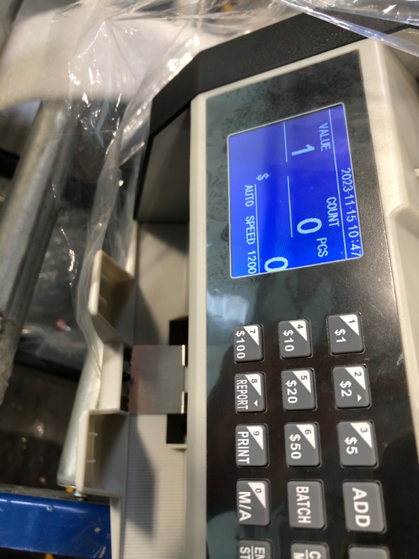 Photo 4 of Royal Sovereign High Speed Currency Counter with Counterfeit Detection (RBC-ED250)