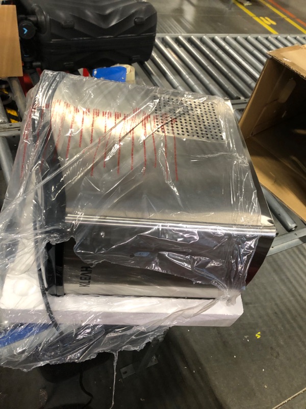 Photo 1 of Nugget Ice Maker Countertop, 40lbs/Day, Pebble Ice Maker Machine with Ice Scoop and Basket, Self-Cleaning, Auto Water Refill, Touch Button, Ice Coffee and Cocktails for Indoor/Outdoor