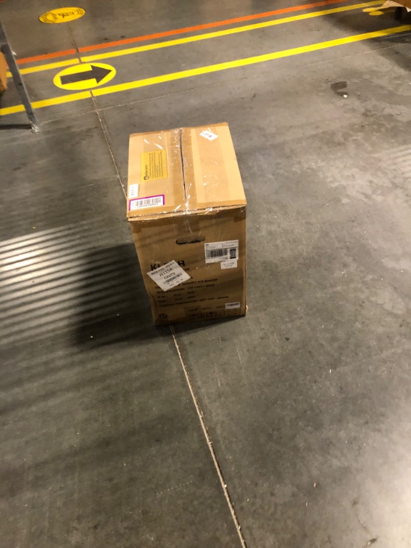 Photo 1 of Nugget Ice Maker Countertop, 40lbs/Day, Pebble Ice Maker Machine with Ice Scoop and Basket, Self-Cleaning, Auto Water Refill, Touch Button, Ice Coffee and Cocktails for Indoor/Outdoor