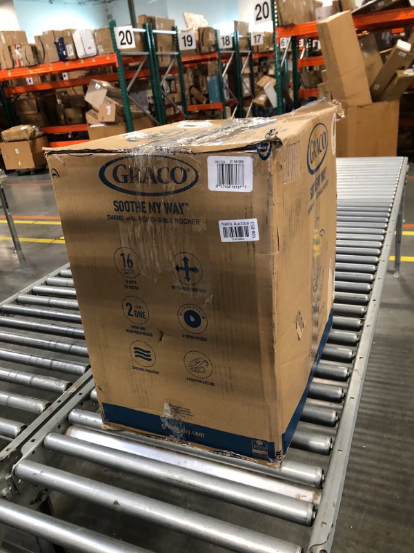 Photo 1 of Graco® Soothe My Way™ Swing with Removable Rocker, Maison