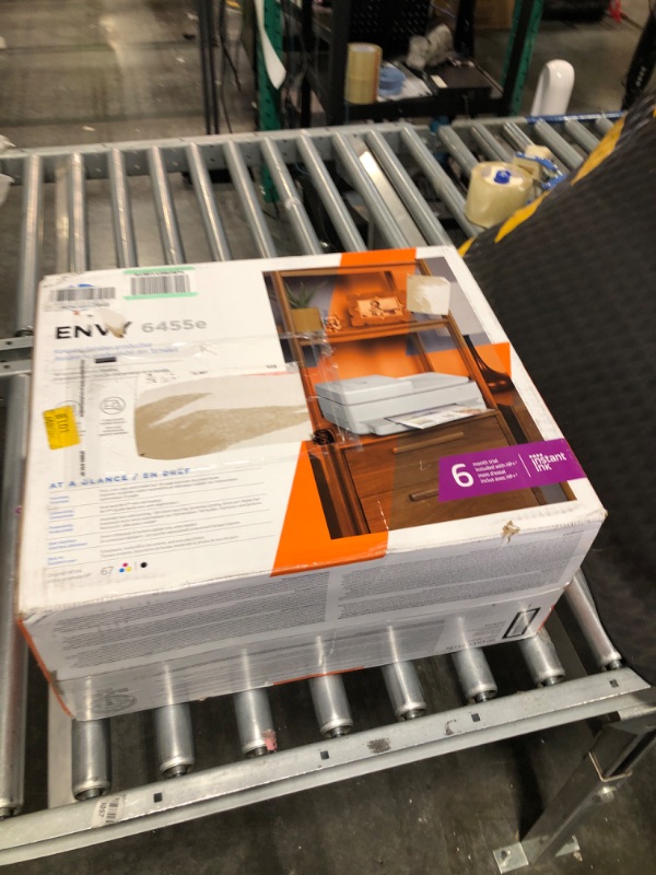 Photo 1 of HP ENVY 6455e Wireless Color All-in-One Printer with 6 Months Free Ink with HP+ (223R1A)