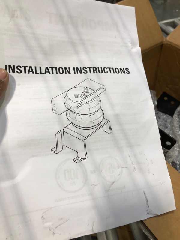 Photo 1 of Air Helper Springs Kit For 2015 2016 2017 2018 2019 2020 2021 Ford F-150 5000 lbs,(Replaces Firestone 2582 Ride-Rite)