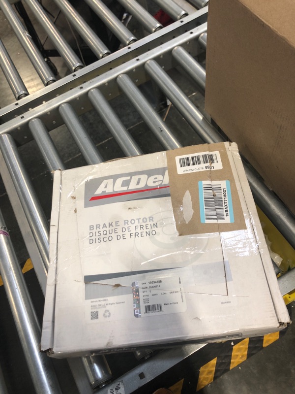 Photo 2 of ACDelco Silver 18A2637A Front Disc Brake Rotor