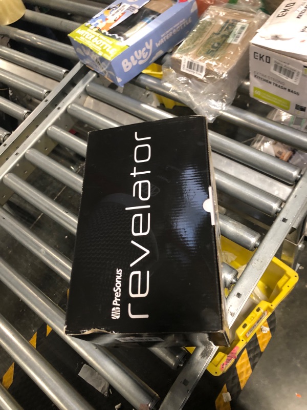 Photo 1 of PreSonus Revelator USB Condenser Microphone for podcasting, live streaming, with built-in voice effects plus loopback mixer for gaming, casting, and recording interviews over Skype, Zoom, Discord