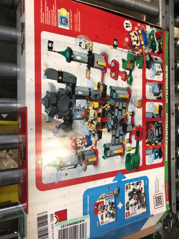 Photo 3 of LEGO Super Mario Bowser’s Castle Boss Battle Expansion Set 71369 Building Kit; Collectible Toy for Kids to Customize Their Super Mario Starter Course (71360) Playset (1,010 Pieces) Standard Packaging