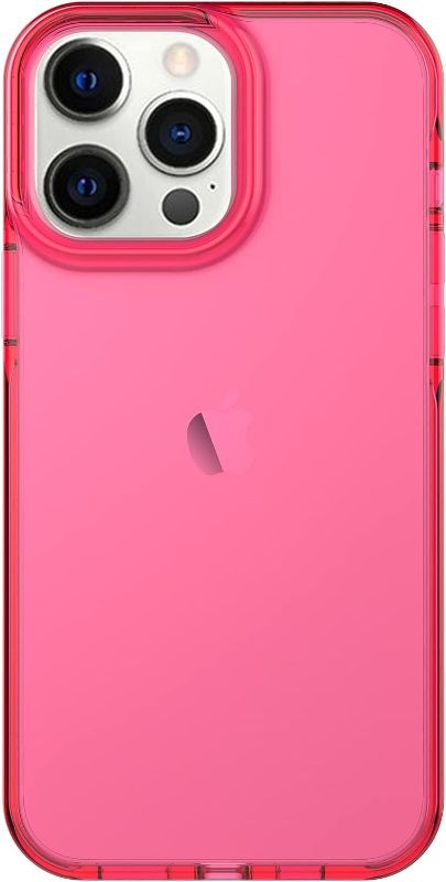 Photo 1 of ArtsEvo Designed for iPhone 15 Pro Case, 6.6ft Drop Protection, Full Body Screen Camera Protective Phone Case,Hot Pink