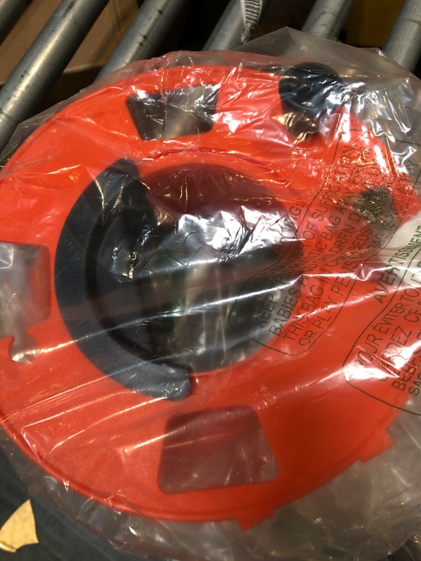 Photo 2 of bayco kw-110 cord storage reel with center spin handle, 100-feet,orange