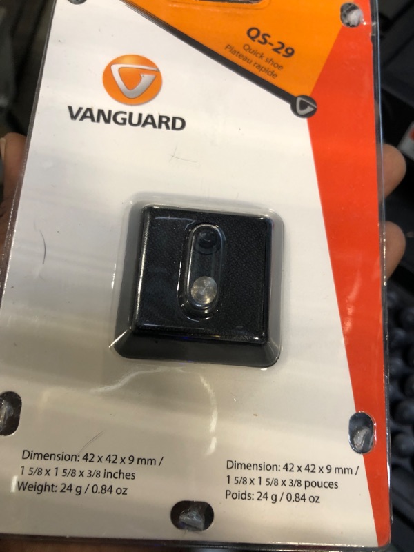 Photo 2 of Vanguard QS-29 Quick Release Plate