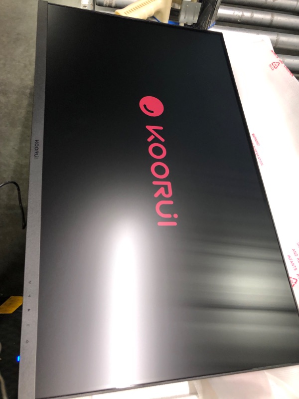 Photo 1 of KOORUI 27 Inch FHD Monitor, Computer Monitors Full HD(1920 x 1080p) IPS Display 75Hz, HDMI, VGA, 5ms Response Time, 75 x 75 mm VESA Mountable, Frameless 27" 75Hz IPS