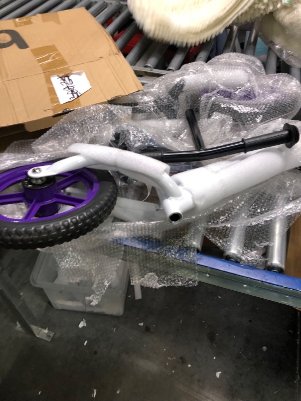 Photo 3 of Bixe: Purple (Lightweight - 4LBS) Aluminum Balance Bike for Kids and Toddlers - No Pedal Sport Training Bicycle - Bikes for 2, 3, 4, 5 Year Old