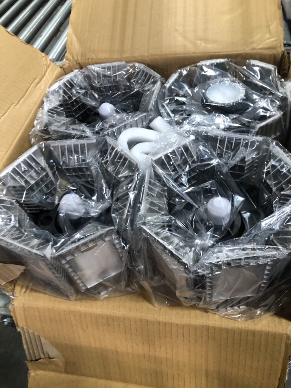 Photo 3 of 4Pack 250W LED Shop Light ,E26 E39 Bulbs with 7 Panels Adjustable LED High Bay Light,30000LM High Brightness 6500K Daylight Ideal for Warehouse, Residential, Barn, Factory, Workshop,LED Shop Lights
