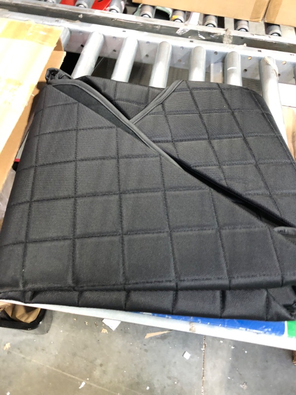 Photo 3 of FITALLUS Fit Tesla Model Y Trunk Mat Cargo Liner Cargo Mat Tesla Model Y Accessories 2023 2022 2021 2020 Non-Slip Scratch-Resistant All Weather Protect Interior Flocking Surface