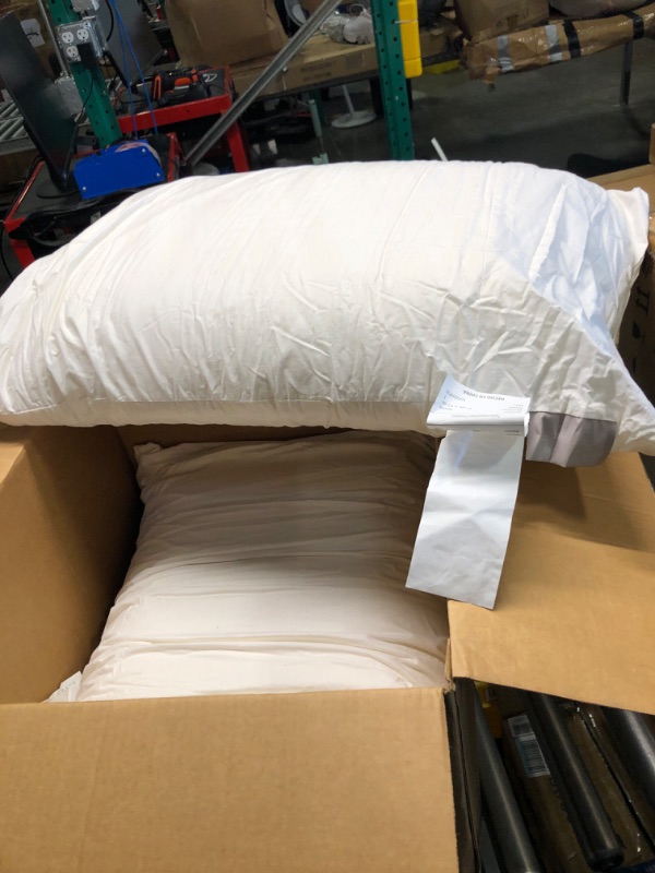 Photo 1 of Artka 100% Talalay Natural Latex Pillow, Medium Support Bed Pillow Helps Relieve Pressure, Best Gift with Removable Cotton Cover for Back, Stomach and Side Sleepers (Queen (H-6.2))