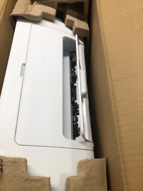 Photo 1 of HP DeskJet 2755e Wireless Color All-in-One Printer with bonus 6 months Instant Ink (26K67A), white