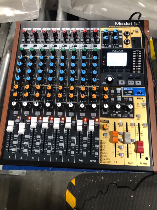Photo 1 of TASCAM Model 12 12-Channel Compact Recording Mixer