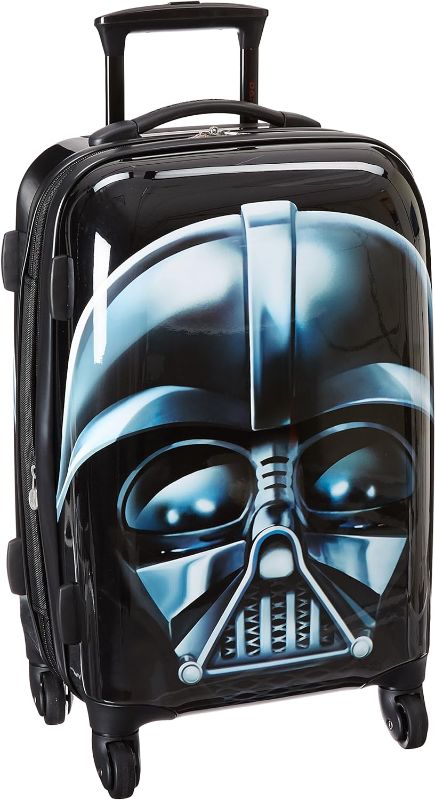 Photo 1 of American Tourister Star Wars Hardside Luggage with Spinner Wheels, Darth Vader, Carry-On 21-Inch