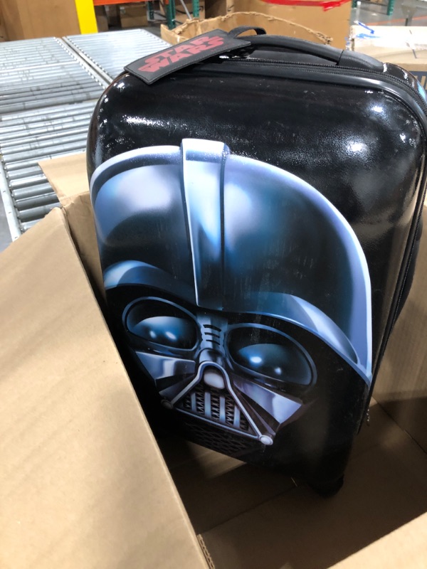 Photo 3 of American Tourister Star Wars Hardside Luggage with Spinner Wheels, Darth Vader, Carry-On 21-Inch