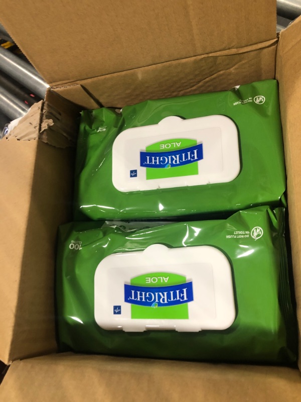 Photo 1 of Aloetouch Personal Cleansing Wipes (Pack of 6)