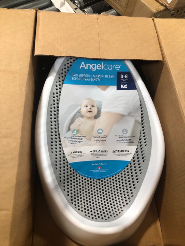 Photo 3 of Angelcare Baby Bath Support (Grey) | Ideal for Babies Less than 6 Months Old