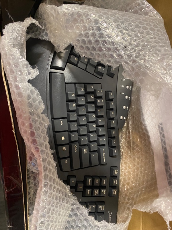 Photo 3 of Wireless Ergonomic Keyboard with Gel Wrist Rest Bundle