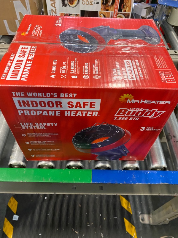 Photo 2 of 3,800 BTU Little Buddy Radiant Propane Space Heater