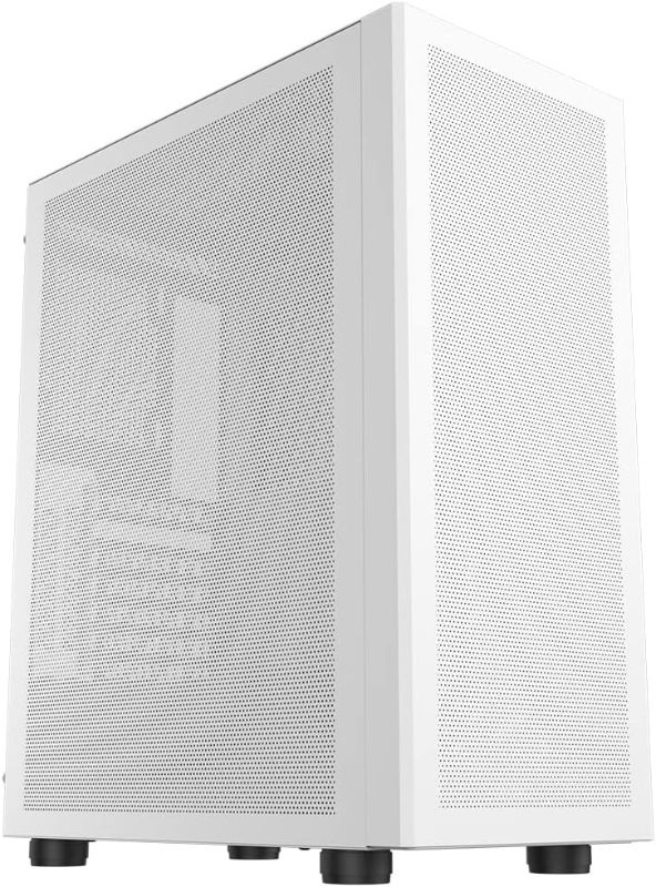 Photo 1 of darkFlash DLC29 All Mesh PC Case ATX Mid Tower Case High Cooling Performance High Compatibility Gaming Case with USB 3.0 Type-C Interface (White)