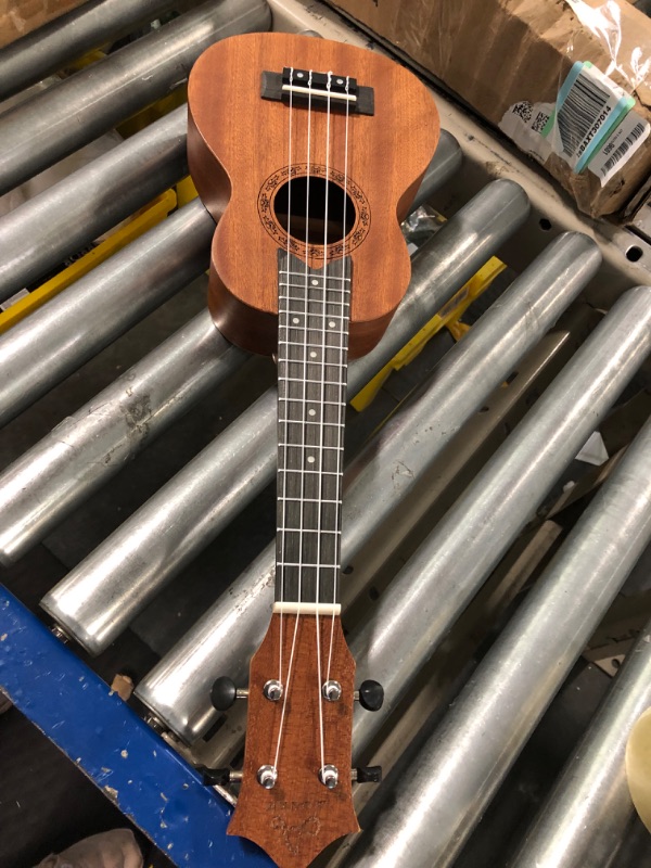 Photo 3 of AODSK Ukulele for Beginners Kit,Starter Bundle Kit with Free Gig Bag Strap,Professional Acoustic Ukelele Four String Wooden Hawaiian Uke for Kids Students Starter Kit (AUS-P08 21Inch Sapele Soprano)