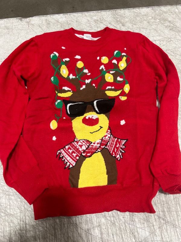 Photo 1 of Christmas Rudolph sweater size S 