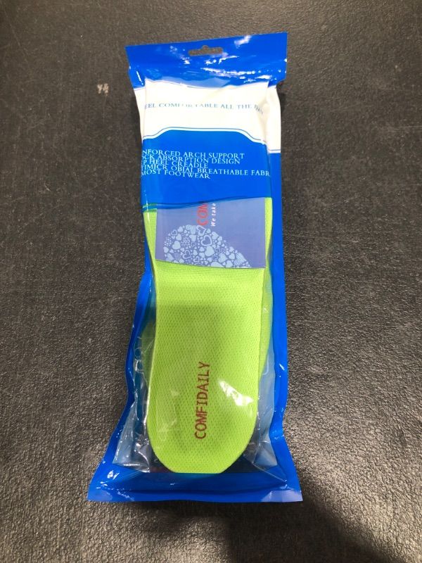 Photo 2 of Comfidaily Heavy Duty Orthotics Insoles for Flat Feet, Arch Support to Reduce Feet Pain (M Men's 8-10/Women 9-11) 