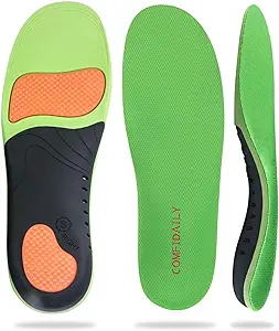 Photo 1 of Comfidaily Heavy Duty Orthotics Insoles for Flat Feet, Arch Support to Reduce Feet Pain (M Men's 8-10/Women 9-11) 
