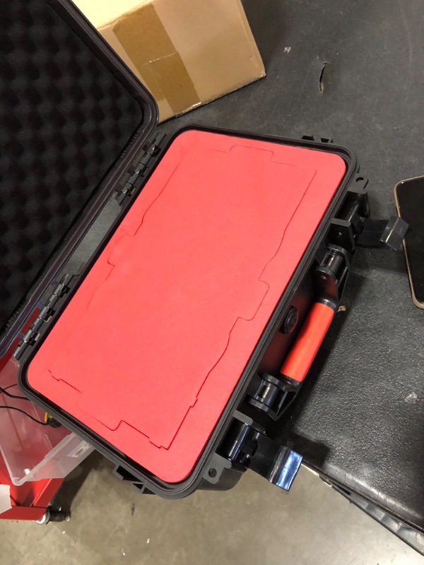 Photo 1 of Carrying Case for Xbox Series S, Waterproof Hard Case Carrying Box with Soft Lining for Xbox Series S and Other Accessories Storage