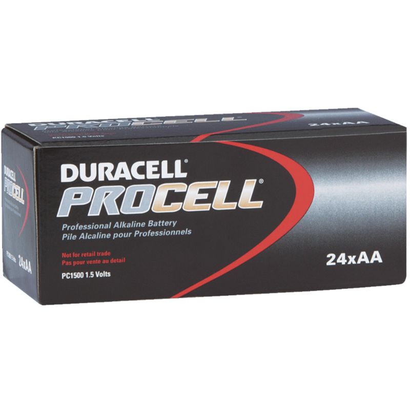 Photo 1 of Duracell PROCELL PC1500 - Battery 24 X AA Type - Alkaline
