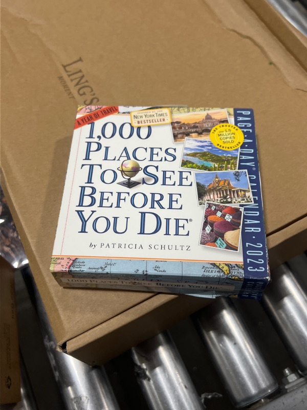 Photo 2 of 1,000 Places to See Before You Die Page-A-Day Calendar 2023: A Year of Travel