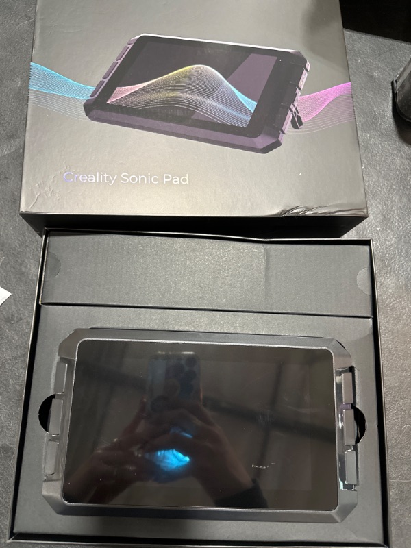 Photo 1 of Creality Sonic Pad Based on Klipper Firmware 7 Inch Touch Screen 3D Printer Smart Pad with Higher Printing Speed for Creality Ender 3 Pro/Ender 3 V2/Ender 3 S1/Ender 3 S1 Pro FDM Ender 3D Printers
